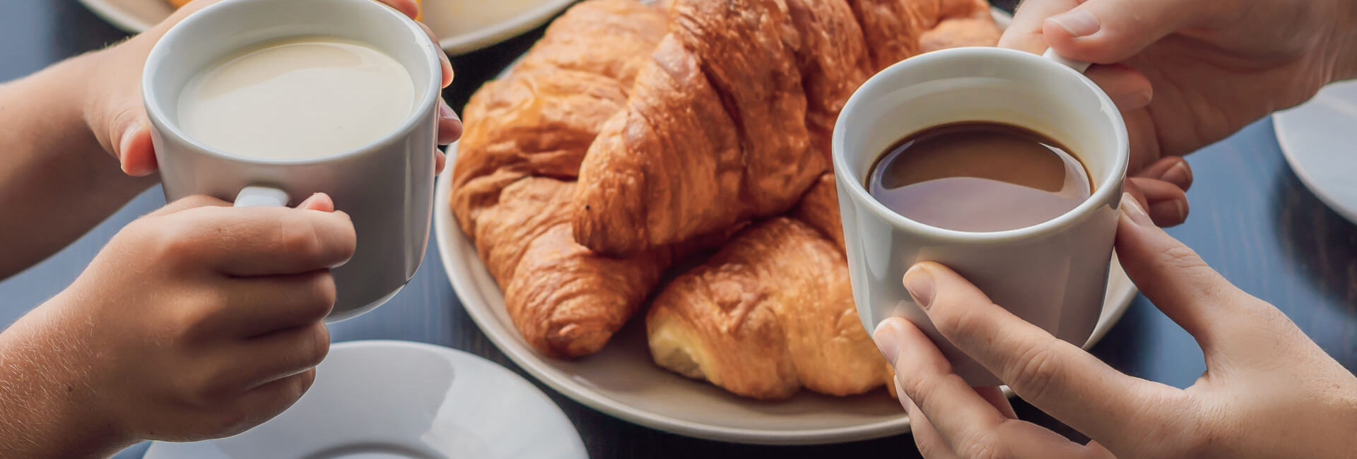 Coffee and croissants - Gasterij 't Karrewiel